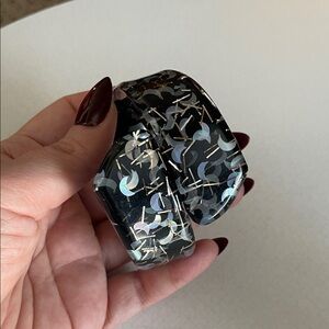 1950s lucite clamper bracelet